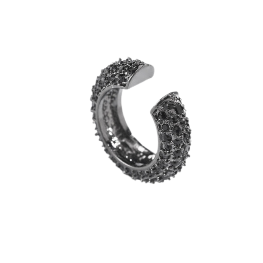 Ear cuff negro
