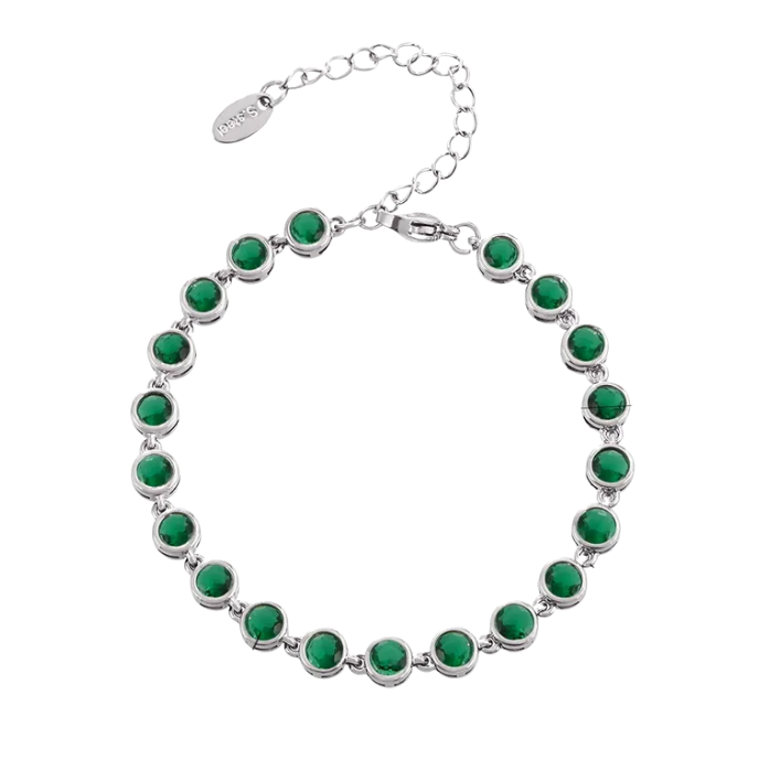 Tenis bracelet esmeralda