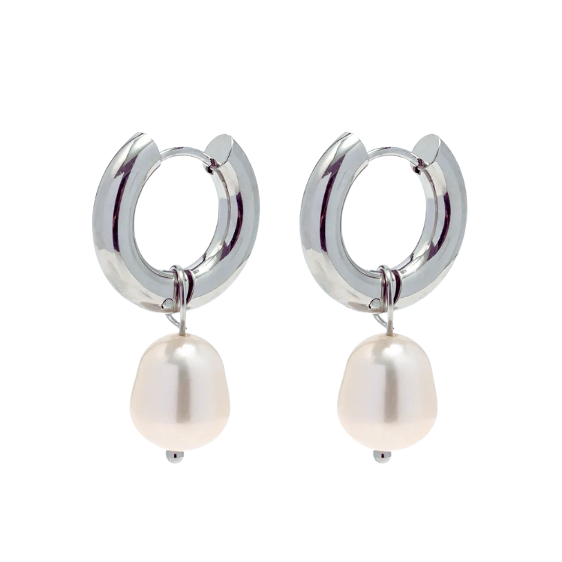 Pearl hoops