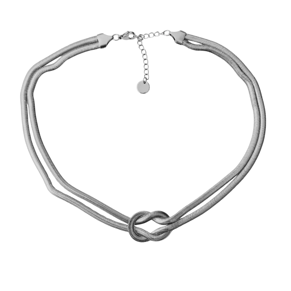 Collar nudo chunky