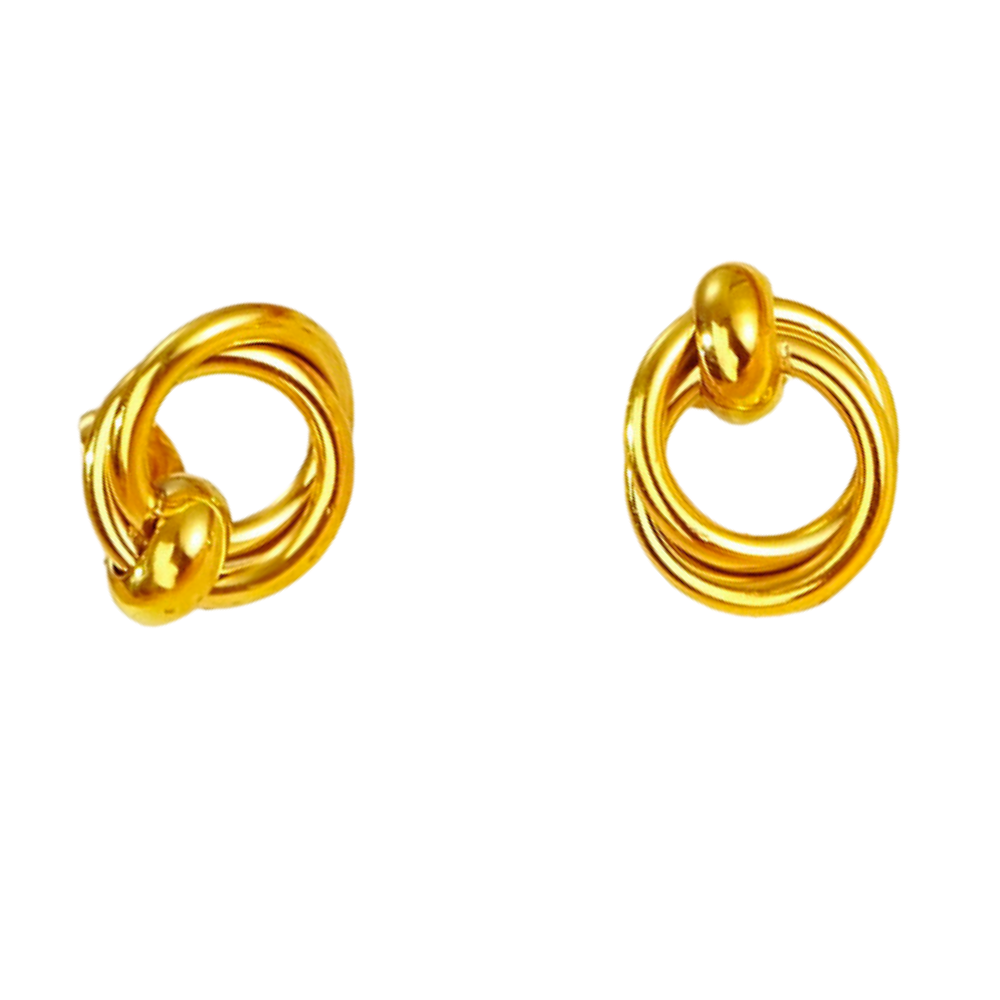 Tangled earrings