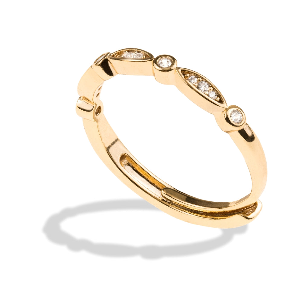 Anillo circonias