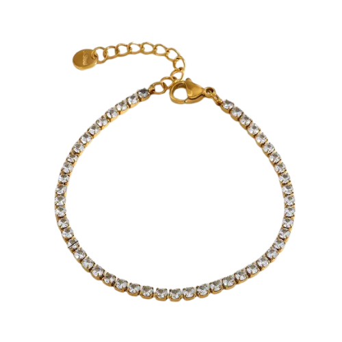 Tenis bracelet oro