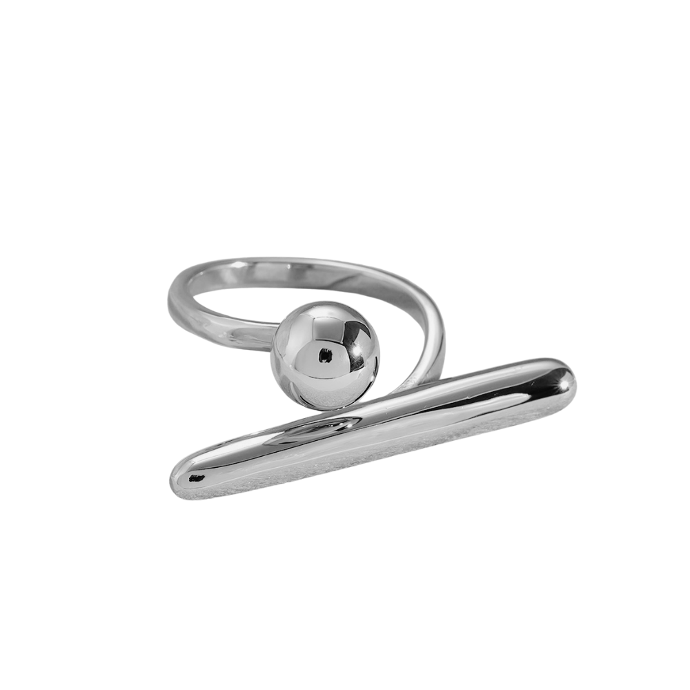 Anillo minimalista