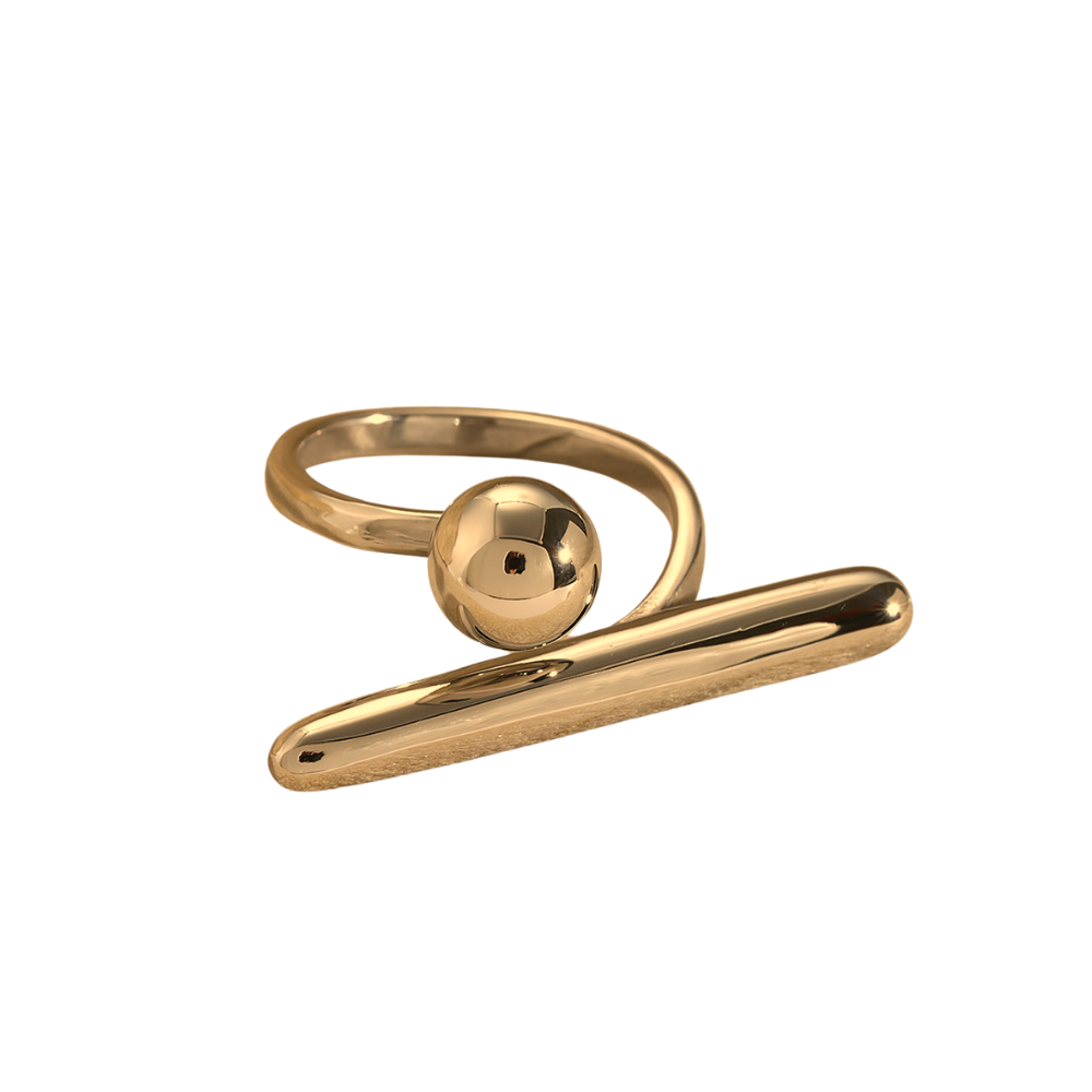 Anillo minimalista