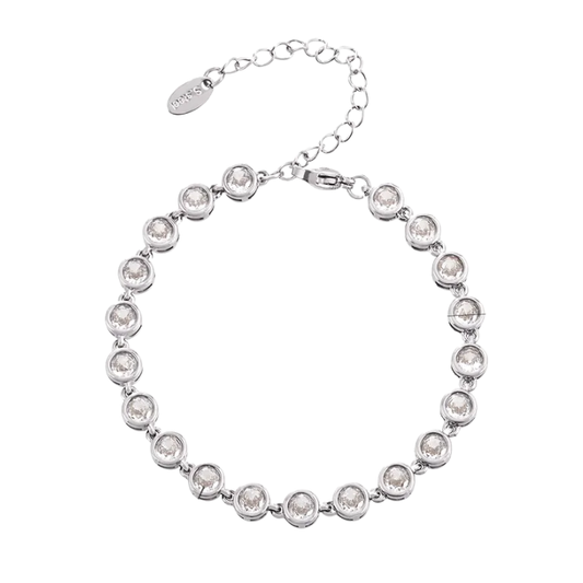 Tenis bracelet plata