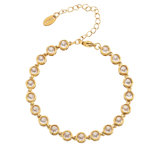 Tenis bracelet oro