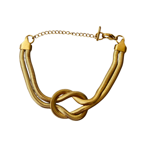 Pulsera nudo chunky