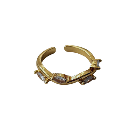 Anillo hojas