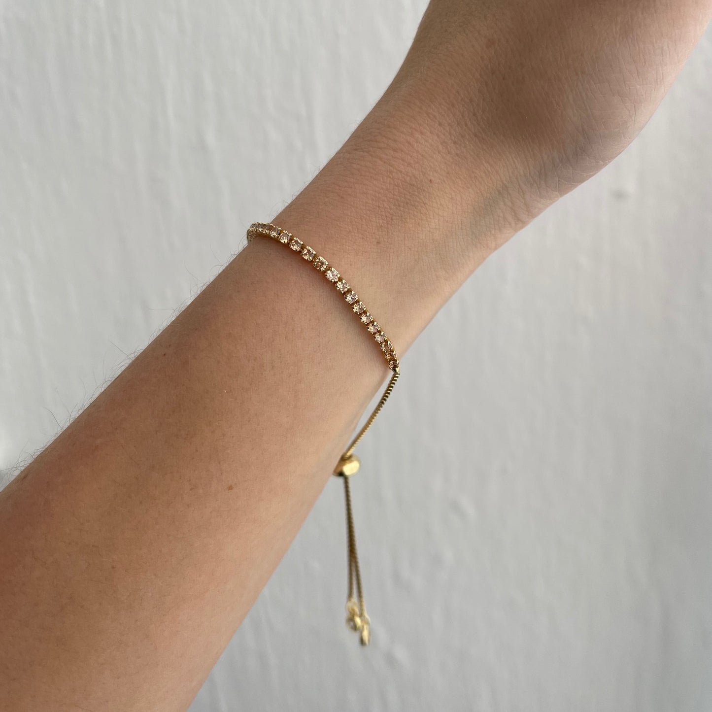 Pulsera ajustable oro rosa